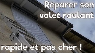 Réparer son volet roulant soimême facilement [upl. by Tratner577]