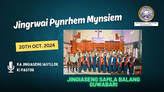 Jingrwai Pynrhem Mynsiem – Jingiaseng Samla Balang Guwabari [upl. by Nehtanoj]