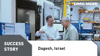 Medical Manufacturing with 5­Axis CNC Machining and Cutting­Edge Automation  Dagesh Israel [upl. by Orlena]