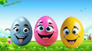 Surprise Eggs Kids Songs  Nursery Rhymes  TigiBoo [upl. by Sirdi]