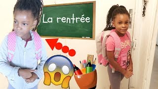 LE JOUR DE LA RENTREE BACK TO SCHOOL 2017  VLOG [upl. by Drawyeh]