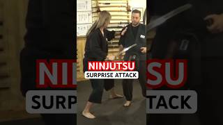 How To Do NINJUTSU Surprise ATTACK Shorts [upl. by Enneirdna]