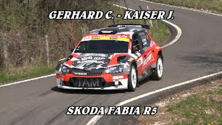 RALLY BENACUS 2024  GERHARD C  KAISER J  SKODA FABIA R5  VIDEOCLIP [upl. by Alboran]