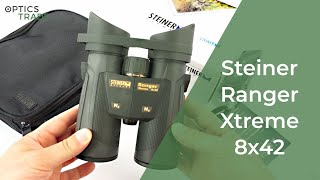 Steiner Ranger Xtreme 8x42 binoculars  Optics Trade Reviews [upl. by Shirberg]