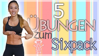 BAUCH Homeworkout  Beste Übungen für ein Sixpack  Bauchfett amp Hüftspeck verlieren [upl. by Tullus276]