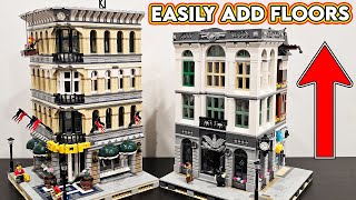 Easily EXPAND your LEGO MODULAR BUILDINGS [upl. by Amy250]