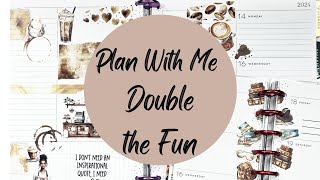 Double The Fun Plan With Me [upl. by Nivrae950]