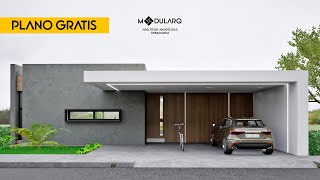 LA MEJOR CASA MINIMALISTA CON 3 DORMITORIOS DE UN PISO [upl. by Aiyn]