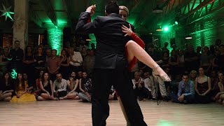 Carlitos Espinoza y Noelia Hurtado  Belgrade Tango Encuentro 2016 55 Adiós Querida [upl. by Anelegna]