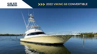 2022 Viking 68 Convertible Yacht For Sale quotEl Doradoquot [upl. by Kieryt]