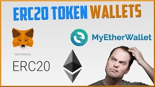 What is an ERC20 Wallet  ERC20 Token  MyEtherWallet  Metamask [upl. by Zetnom]