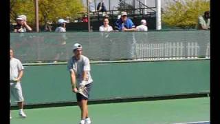 Novak Djokovic  Serves in Slow Motion [upl. by Odnumyer]