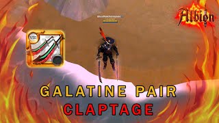 GALATINE PAIR CLAPTAGE  Small Scale amp Mid Scale amp ZVZ PVP  Albion Online [upl. by Iruyas278]