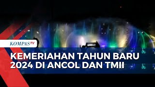 DetikDetik Pergantian Tahun Baru 2024 Warga Padati Kawasan Ancol dan Taman Mini Indonesia Indah [upl. by Samoht844]