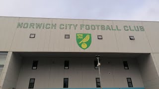 Norwich 23 Leeds 211023 what we could see supporters and match Norwich Cap 2 [upl. by Ralina]