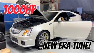 This CTS V makes 1000hp on a stock block [upl. by Ahcsap]