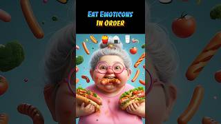 Eat Emoticons In Order  P7 ai comics funny memes aiart mukbang [upl. by Harvey855]