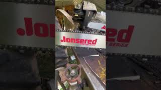 Jonsered 2171’sred eye candy jonsered 2171 chainsaw 2stokelovers husqvarna572xp [upl. by Enerak]