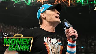 John Cena surprises the WWE Universe with a massive return Money in the Bank 2023 highlights [upl. by Ediva]