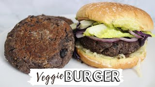 How to Make Black Bean Veggie Burgers that DO NOT fall apart  Vegan Patties Recipe [upl. by Platt644]