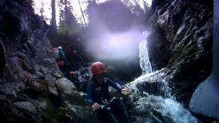 Canyoning im Kleinwalsertal [upl. by Ainak390]