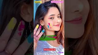 Best selfie poses for Holi❤️ shorts safeholi happyholi2022 ashortaday holiposes sumedhafam [upl. by Erminie]