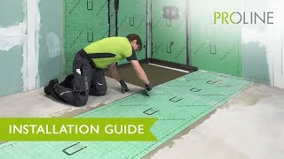 PROLINE PROFOLIO sealing and decoupling membrane [upl. by Nrublim296]