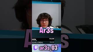 FA CALDO 🥵 twitchclips clips twitch livestream live memes funny meme summer shorts ar3s [upl. by Anorahs]