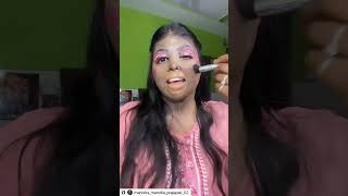 Lazy Lamhe 🔥 lazylamhe shorts makeupartist makeuptransformation makeuptutorial [upl. by Kelcy]