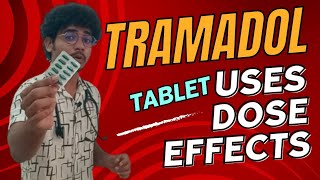 Tramadol tablet uses in Telugu  DrMukeshleohealth medicine pharmacy [upl. by Natloz]