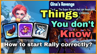 Ultimate Guide on Ginas Revenge  Whiteout Survival  Rally Guide  F2P Guide [upl. by Anuahsal251]