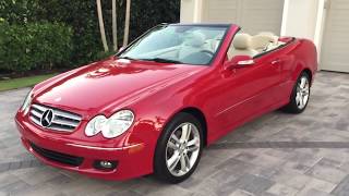 2006 Mercedes Benz CLK350 Cabriolet Review and Test Drive by Bill Auto Europa Naples [upl. by Trubow]