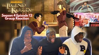 KORRA IS SO STRONG VARRICK MARRIED THE LEGEND OF KORRA BOOK 4 EPISODE 12  100 BLIND REACTION [upl. by Nekal]