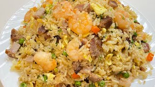 Cantonese Fried Rice 楊州炒飯 [upl. by Berky]