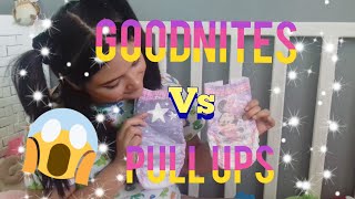 Goodnites vs Pull Ups ¿Cual és mejor [upl. by Ettena]