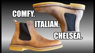 Astorflex Bitflex Chelsea Boot  VegTanned Italian Goodness  Unboxing and Initial Review [upl. by Mollie]