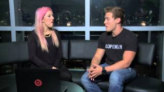 MTVs Davis Mallory Interviews Ellie Goulding for Halcyon Album Premiere [upl. by Barren]