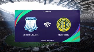 Apollon Limassol FC VS AEL Limassol Live  Cyprus First Division Live [upl. by Dyann]