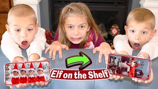 Elf On The Shelf Caught Moving On Security Camera Turns Life Size And Controls Our Day The MOVIE [upl. by Aititil]