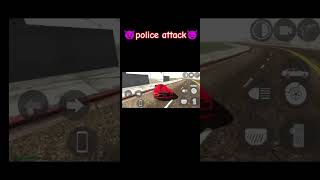 Indian bike game 3d 😈police attack 😈shorts foryou love liktok gta5 [upl. by Kimura]