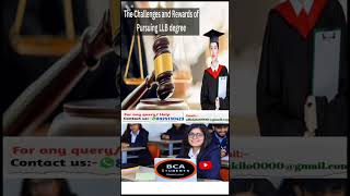 LLB vs BCA  Best careee Opportunity eligibility for LLB Eligibility for BCA LLB Application bca [upl. by Akeirahs]