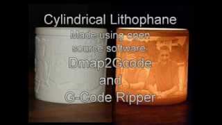 PVC Pipe Lithophane Using Open Source Software [upl. by Ancel214]