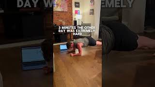 Plank Everyday Challenge Day 8 plank selfdiscipline fitnessmotivation [upl. by Alrahs]