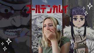 He bit his finger off  Golden Kamuy Episode 3 Reaction [upl. by Gerge]