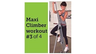 Maxi Climber Rosalie Brown 20 Minute Workout 3 of 4 [upl. by Tor]