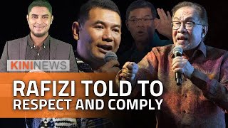 KiniNews Anwar drops Sivarasa over health issue Rafizi told to ‘respect and comply’ [upl. by Spiros]