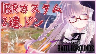 【PUBG】IBRカスタム2連ドン 6スコAKMの人 元PUBGパートナー アイトラッキング 【夢乃名菓の夢の中】 Vtuber [upl. by Camilla]