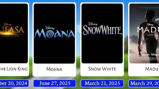 Upcoming Walt Disney Studios movies 20242029 [upl. by Anairol]