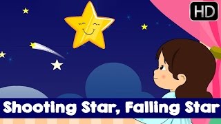 Shooting Star Falling Star  Nursery Rhymes For Kids [upl. by Eirrehc]