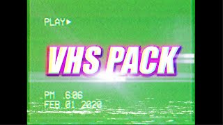 Green Screen VHS Best 7 Different Versions in 4K  Download Link [upl. by Noorah]